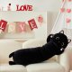Long Black Cat