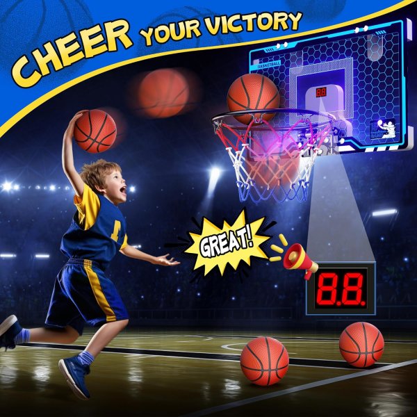 Indoor Mini Basketball Hoop for Kids